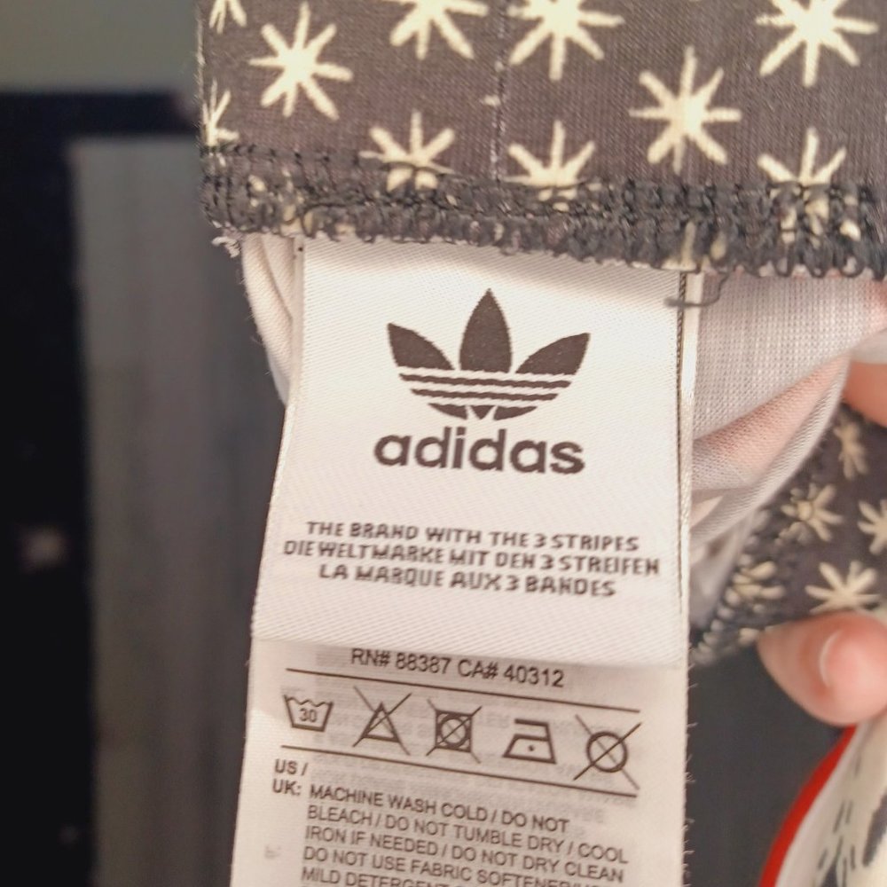 Adidas Pineapple Print Leggings Size XS - Picture 3 of 5